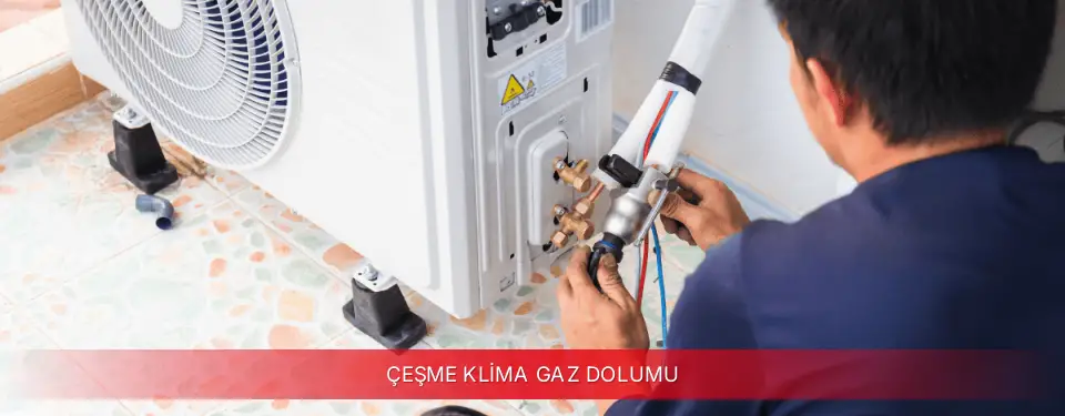 Çeşme İlçemi Viessmann Klima Gaz Dolumu